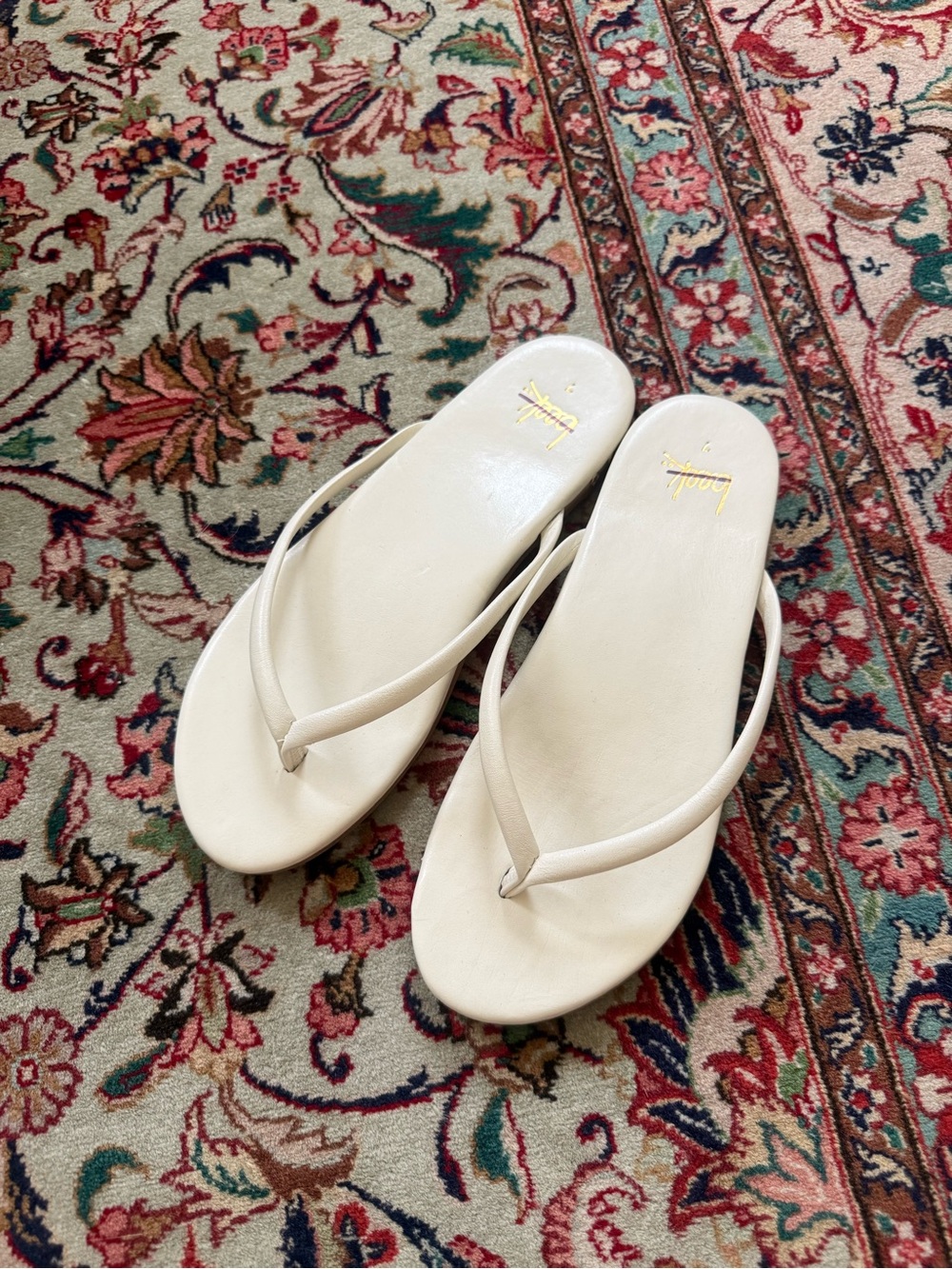 NEW beek Sunbeam Leather Flip Flop Sandal 7